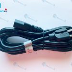 C13 Power Cord 10A 125V 18AWG CA STOCK