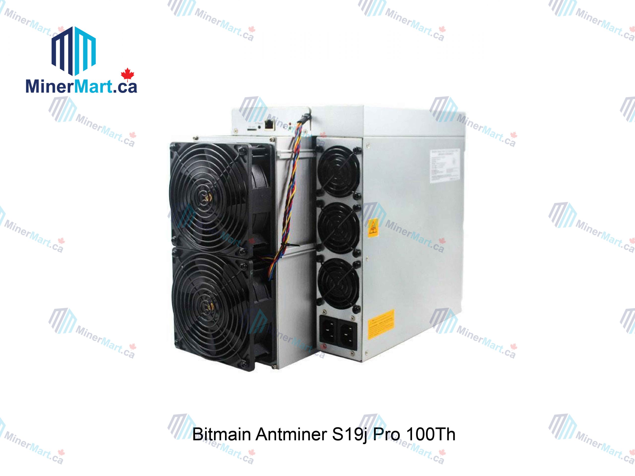 Bitmain Antminer S19j Pro 100T | MinerMart Canada