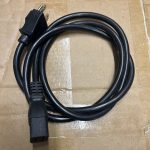 6ft C19 to NEMA 6-15P Power Cable 14AWG 15A 220V Black