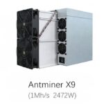 Brand-new Bitmain Antminer X9 1Mh/s 2472W XMR Miner 240V HongKong (7.30 batch)